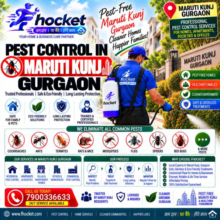 Pest Control in Maruti Kunj Gurgaon