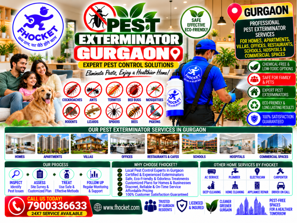 Pest Exterminator Gurgaon