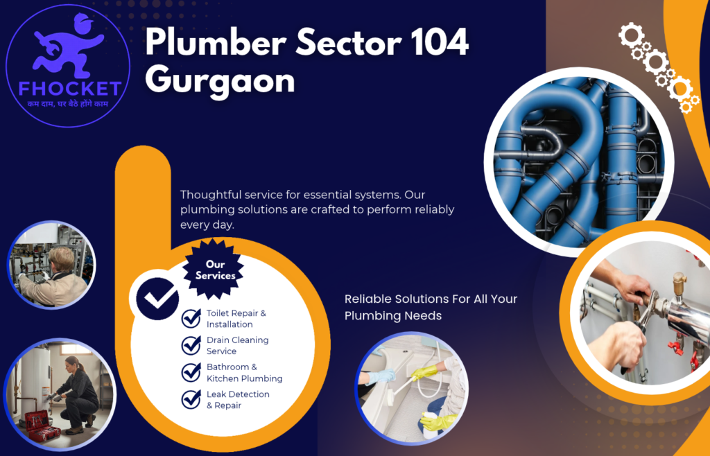 Plumber Sector 104 Gurgaon