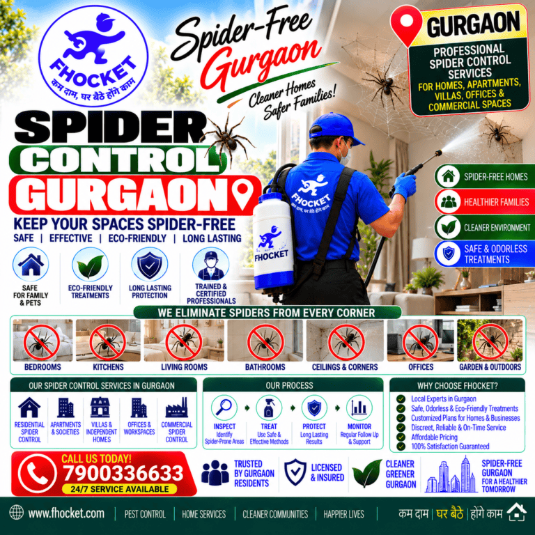 Spider Control Gurgaon
