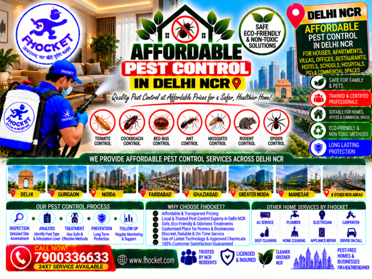affordable pest control in Delhi NCR