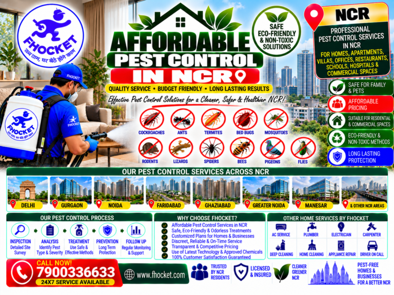 affordable pest control in NCR