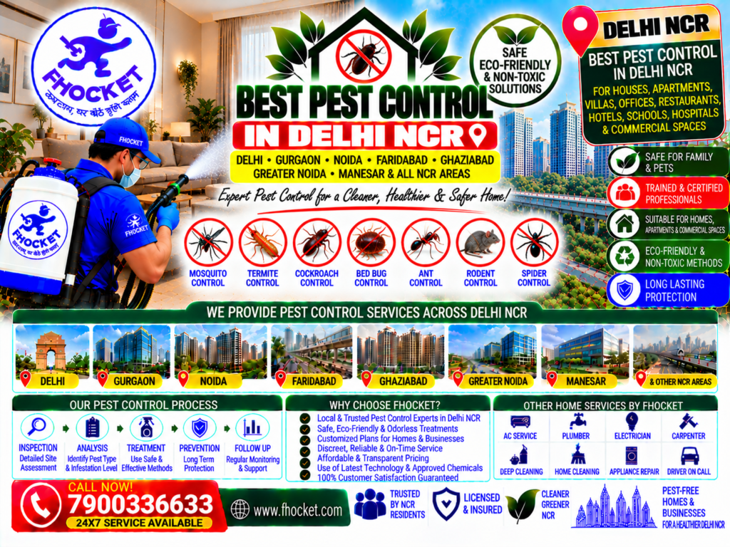 best pest control in Delhi NCR