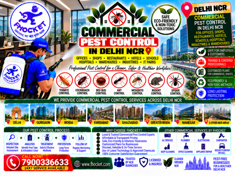 commercial pest control in Delhi NCR