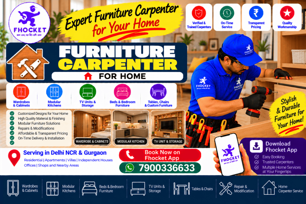 Furniture Carpenter for Home