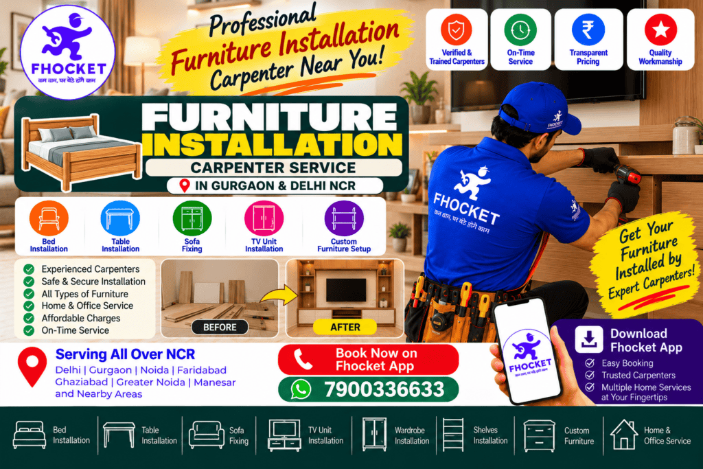 Furniture Installation Carpenter