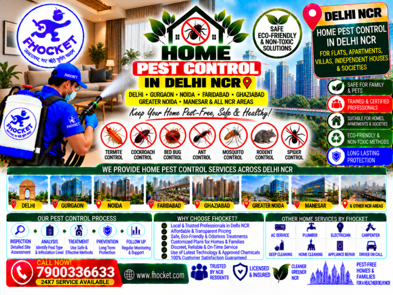 home pest control in Delhi NCR