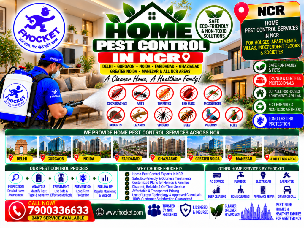 home pest control in NCR