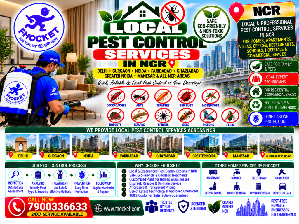 local pest control services in NCR
