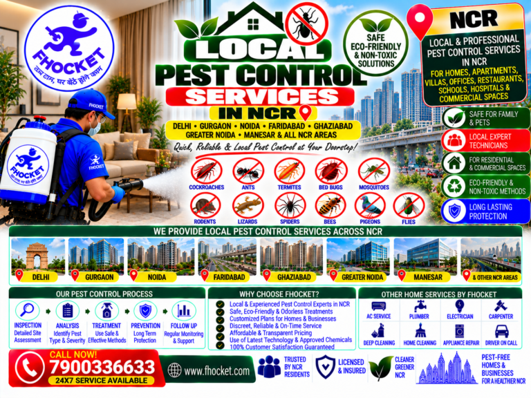 local pest control services in NCR