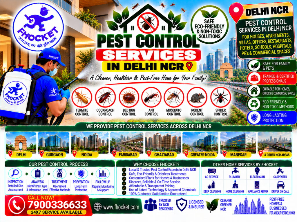 pest control services in Delhi NCR
