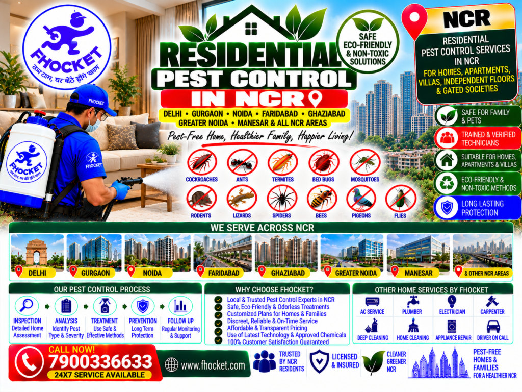 residential pest control in NCR