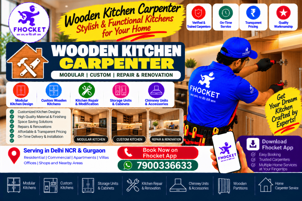 Wooden Kitchen Carpenter